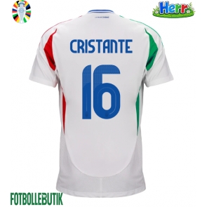 Italien Bryan Cristante #16 Bortatröja EM 2024 Kortärmad